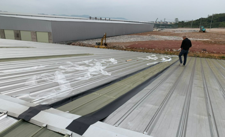 弋江厂房屋面防水维修案例